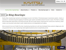 Tablet Screenshot of kavitsubearing.com